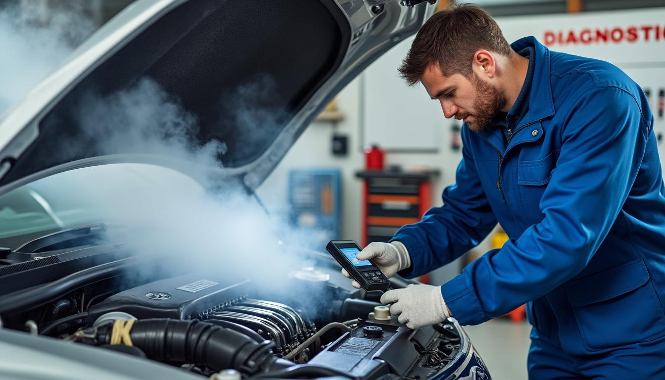 découvrez ce que signifie la fumée blanche, noire ou bleue de votre moteur, ses causes possibles et comment y remédier pour éviter les pannes.