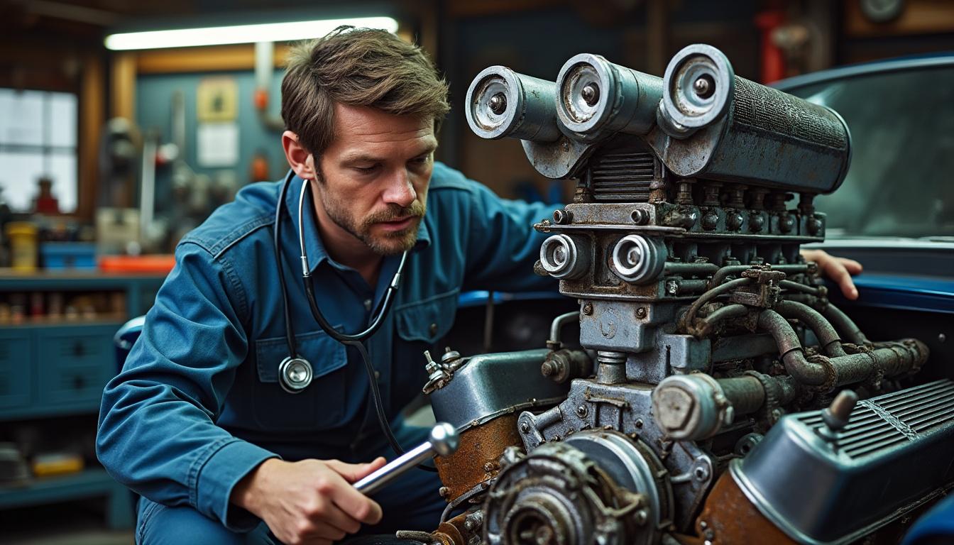 découvrez les causes possibles lorsque votre voiture fait un bruit de tracteur au démarrage et comment y remédier rapidement.