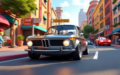 BMW 2002 dans Cars : référence cachée ou inspiration