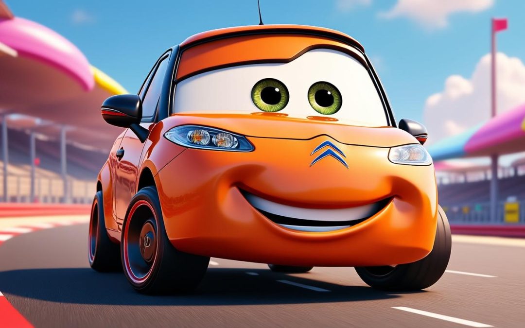 Citroën C2 dans Cars : un clin d’œil du film Pixar