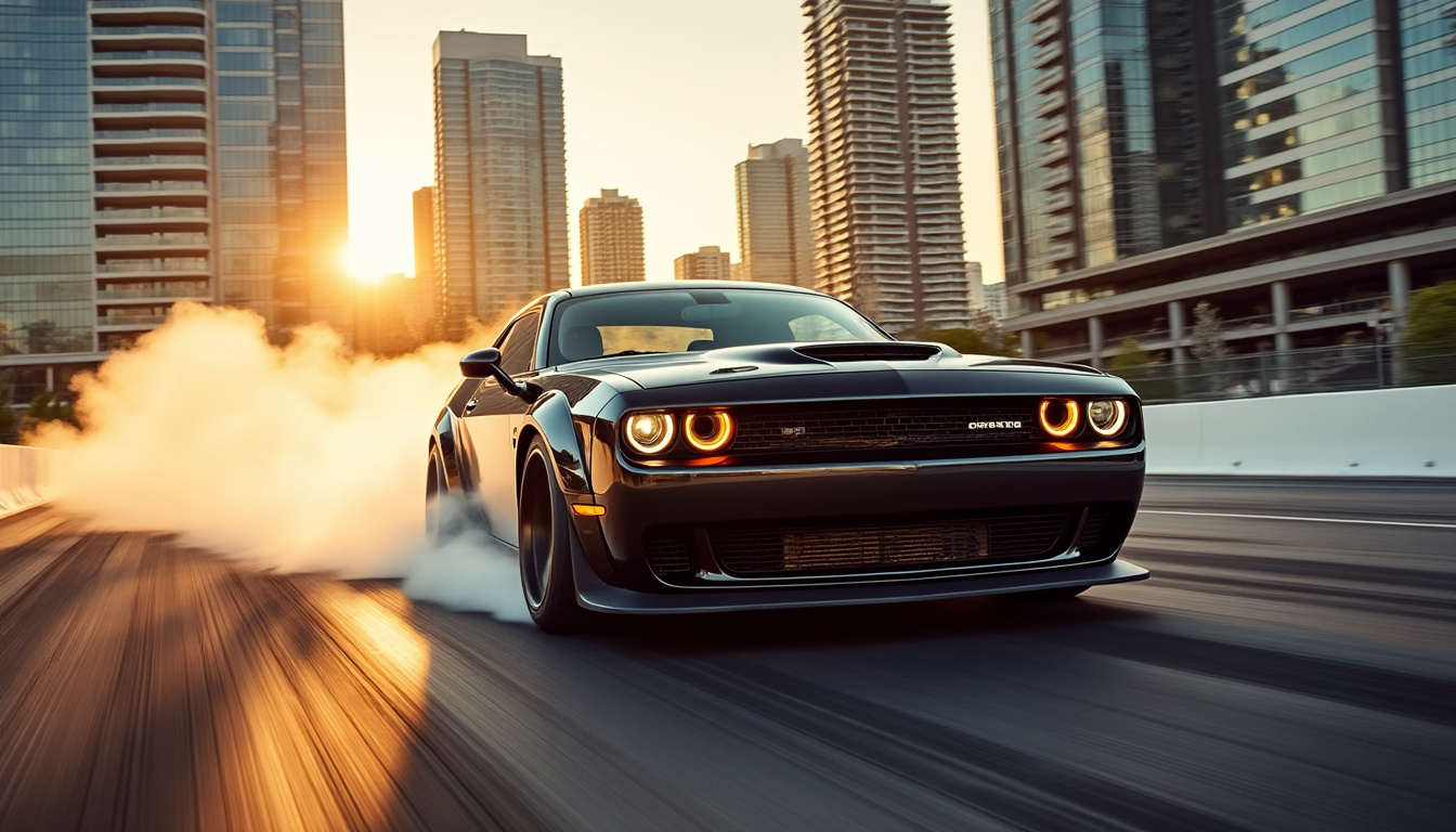 découvrez la dodge challenger srt demon, la muscle car la plus extrême alliant puissance incroyable, design agressif et technologies de pointe pour une expérience de conduite unique.