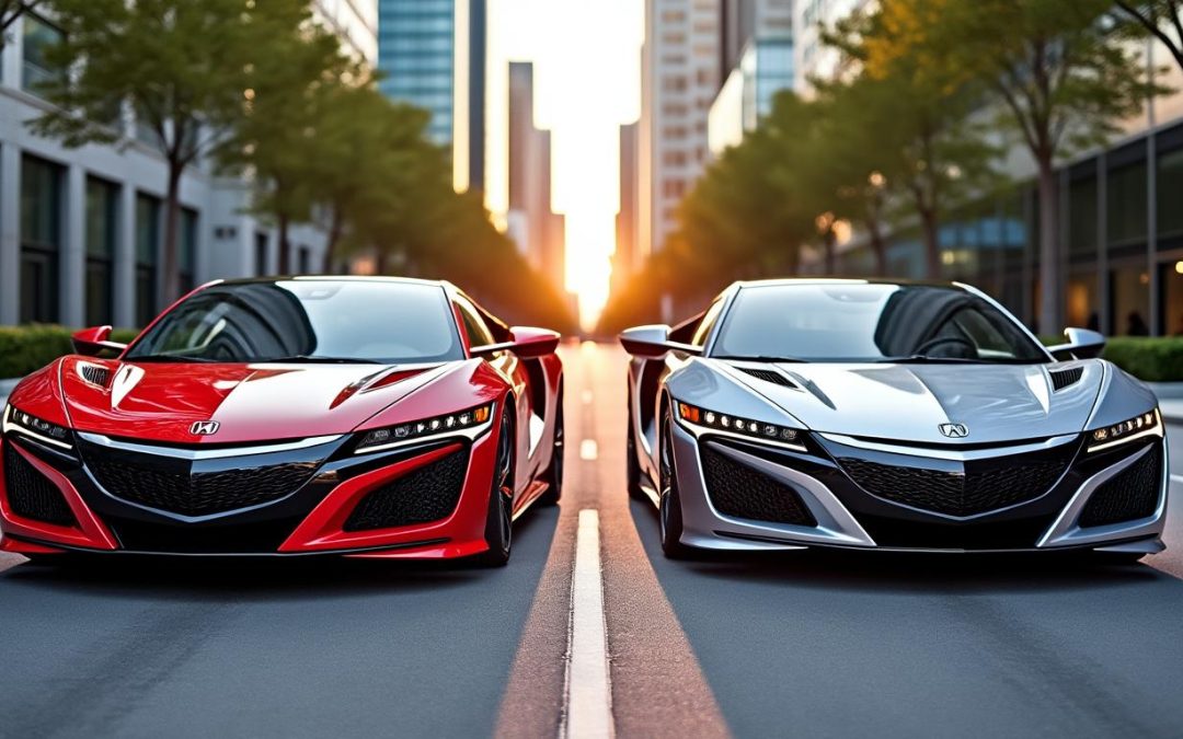 Honda NSX et Acura NSX : quelles différences entre les deux modèles