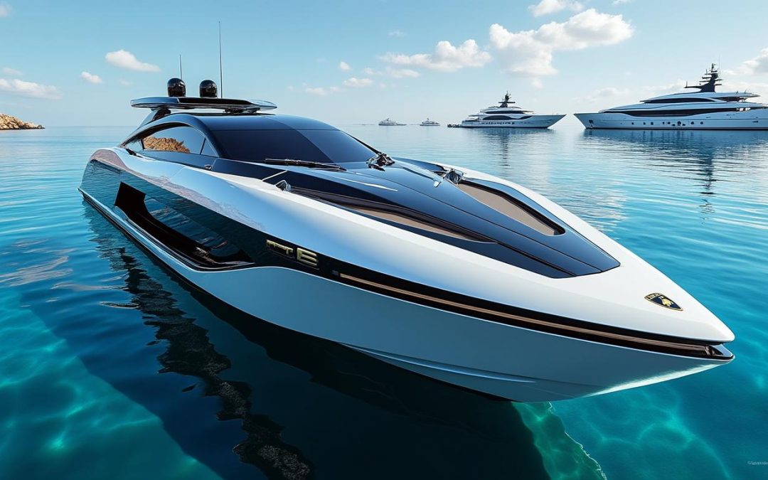 Yacht Lamborghini : quand le luxe automobile prend la mer